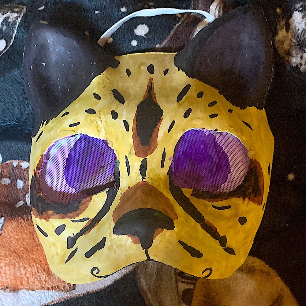 Cheetah Leopard Therian Mask
